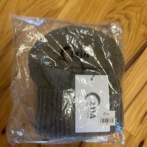 ZYIA Driftwood knitted mountain beanie